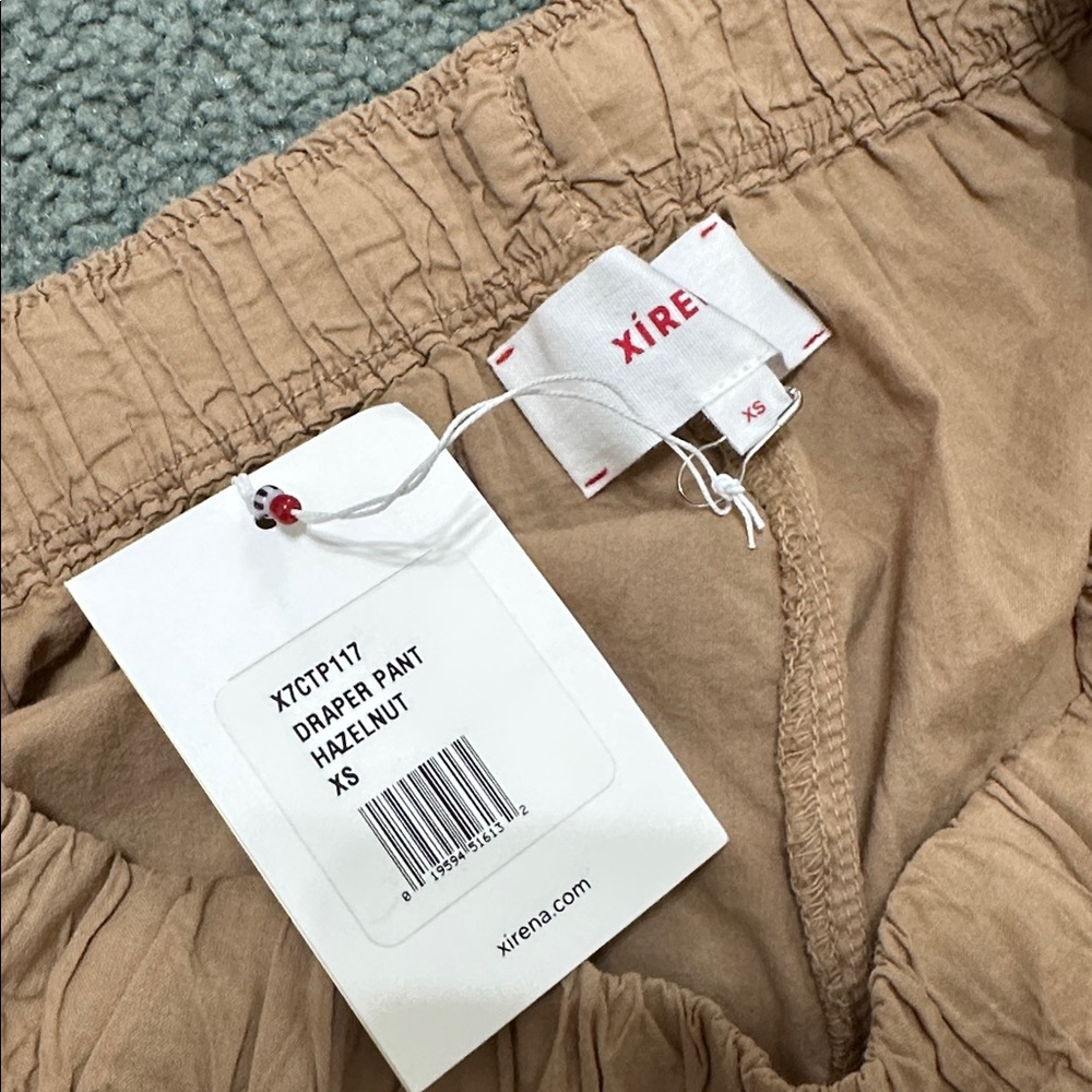 NEW Xirena Draper pants Lightweight Cotton Drawstring women’s XS - Picture 3 of 8